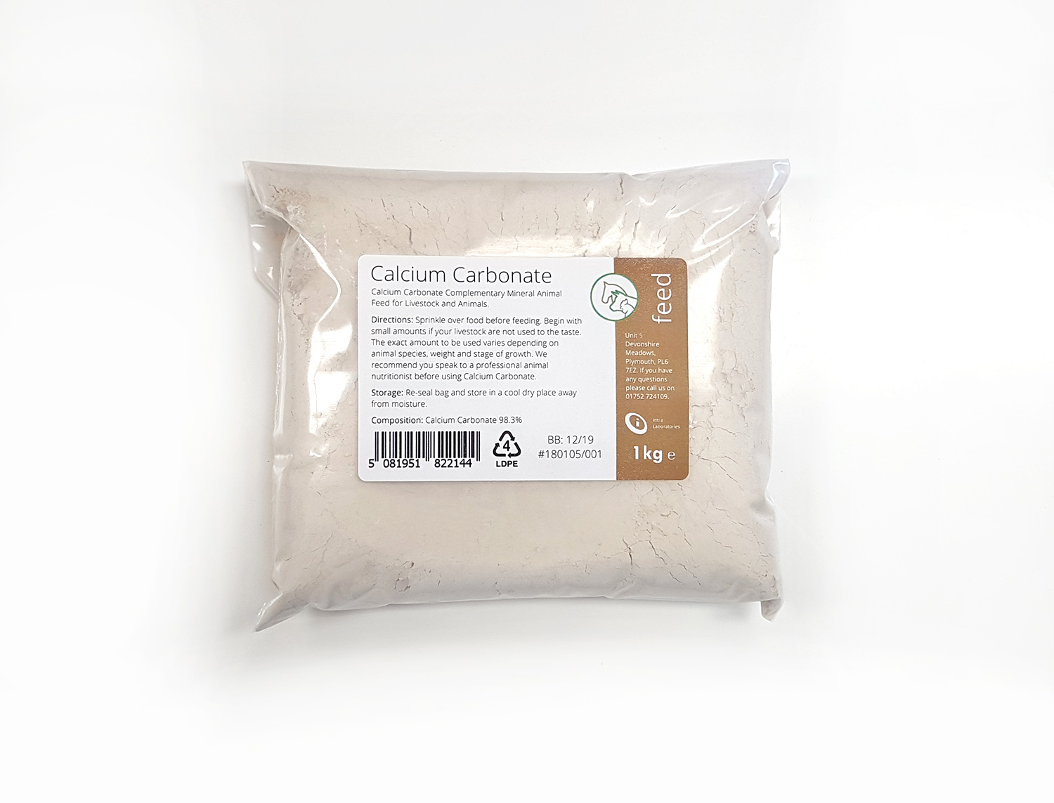1kg - Calcium Carbonate